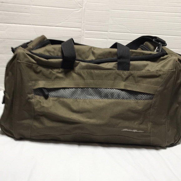 Eddie Bauer Bags Eddie Bauer Duffle Bag With Orange Lining And